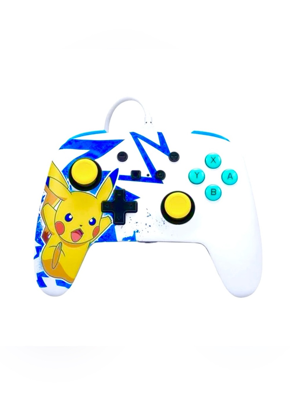 PowerA Enhanced Nintendo Switch Pokemon/Pikachu High Voltage Wired Controller